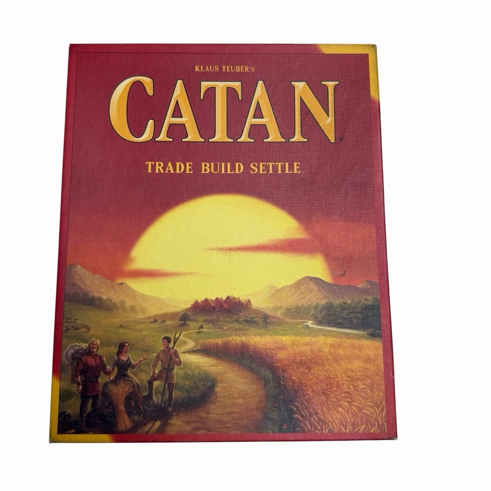 Settlers of Catan Board Game Klaus Teuber Not Complete Parts Pieces - Picture 5 of 7